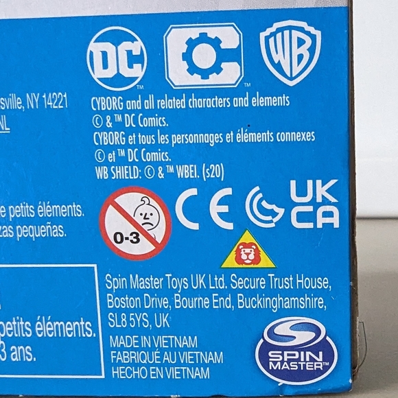 New DC Spin Master Cyborg Figure 12" 1st Edition In Package Universe Silver Toy - Picture 11 of 11